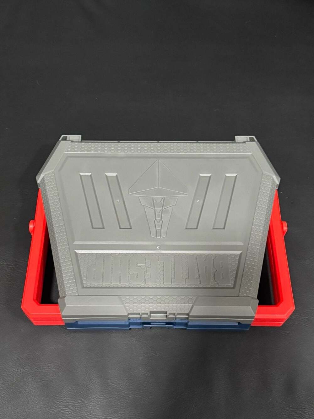 Hasbro Battleship Portable Strategy Board Game with Red and Yellow Pegs